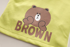 طقم ولادي قطن تقيل خريفي ربيعي 4 قطع ( جكيت + بلوزة + بنطلون + شنتة )SSN040924-39