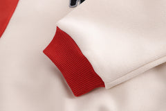 SSX220824-51 طقم ولادي شتوي تقيل مبطن فرو بالكامل قطعتين ( بلوزة + بنطلون) وعلى ظهر الطقم حقيبة