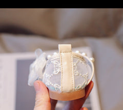 WDY260924-14 حذاء باليه بناتي صيفي ومريح للمناسبات