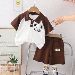 SSX220824-97 طقم صيفي قطعتين ( بلوزة + بنطلون)