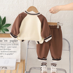 SSX220824-146 بدلة ديناصور قطن اصلي 100% قطعتين ( بلوزة + بنطلون )