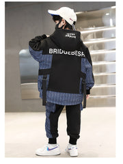 RM1227-18 طقم سبورت ستان مع جينز بجي قطعتين ( جكيت + بنطلون)