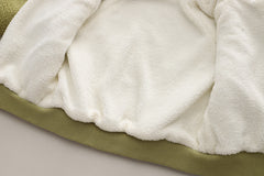 SSX220824-54 كبود شتوي تقيل مصوف ومبطن فرو من الداخل