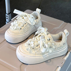 WDY260924-15 حذاء بناتي مورد فخم قالب مريح وطبي للمناسبات والاعياد