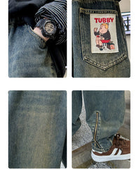 WZH301124-40 بنطلون جينز ولادي