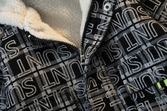 SSX220824-16 كبود شتوي مبطن فرو تقيل من جوا