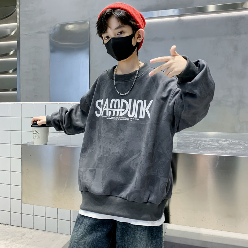 WZH301124-18 هودي سلام دانك قطن دافي