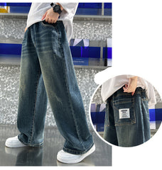 WZH301124-39 بنطلون جينز ولادي