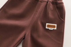 SSX220824-131 ترنج ولادي قطن تقيل دافي ربيعي خريفي قطعتين ( بلوزة+ جكيت)