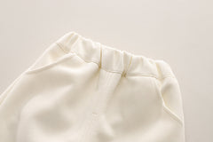 SSX220824-137 ترينج قطن 100% ربيعي خريفي قطعتين ( بلوزة + بنطلون)