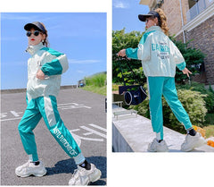 AO0508-316 تريننج ستان قطعتين ( جكيت + بنطلون )