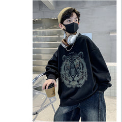 WZH301124-19 بلوزة شتوية مبطنة فرو تقيل