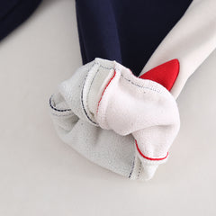 SSX220824-27 طقم ولادي شتوي تقيل مبطن فرو بالكامل قطعتين ( بلوزة + بنطلون)