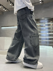 WZH301124-43 بنطلون جينز ولادي