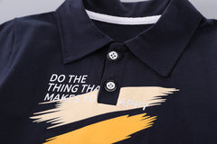 SSX220824-11 طقم قطن صيفي قطعتين ( بلوزة + شورت )