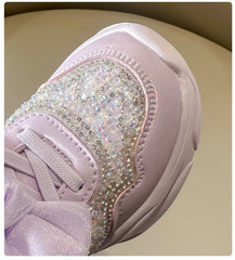 WDY260924-10 حذاء بناتي فخم أنيق ومريح للسبورات والاعياد والمناسبات