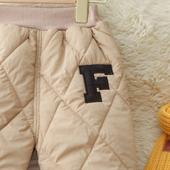 SSX220824-44 طقم خريفي شتوي ولادي تقيل نفخ مبطن قطعتين ( جكيت + بنطلون)