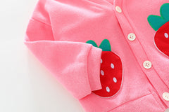 AO0508-215 طقم بناتي 3 قطع ( قميص + جكيت + بنطلون جينز )