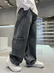 WZH301124-43 بنطلون جينز ولادي