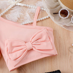 EU120424-40 طقم بناتي قطعتين ( بلوزة + تنورة )