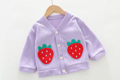 AO0508-215 طقم بناتي 3 قطع ( قميص + جكيت + بنطلون جينز )