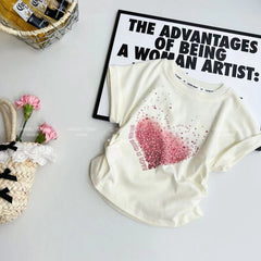 RM150424-37 طقم بناتي صيفي ( بلوزة + تنورة)