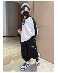 WZH301124-26 هودي ولادي قطن دافي