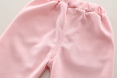 SSN040924-37  SSX220824-115 طقم بناتي قطن 100% ربيعي خريفي قطعتين ( بلوزة + بنطلون )