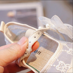 WDY260924-14 حذاء باليه بناتي صيفي ومريح للمناسبات