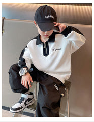 WZH301124-26 هودي ولادي قطن دافي