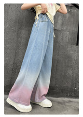 RM150424-31 طقم بناتي جينز صيفي قطعتين ( بلوزة + تنورة )