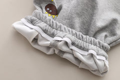 SSX220824-136 بدلة قطعتين قطن 100% ( بلوزة + بنطلون)