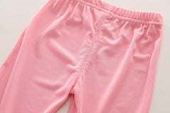 SSN040924-31 طقم بناتي صيفي قطني قطعتين ( بلوزة + بنطلون)