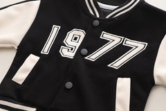 RM0608-31 طقم قطني سبورت ولادي 3 قطع ( بلوزة + جكيت + بنطلون )