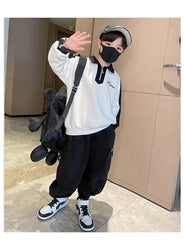 WZH301124-26 هودي ولادي قطن دافي