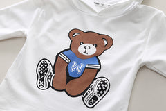 SSN040924-4 طقم جينز ولادي خريفي ربيعي 3 قطع ( بلوزة قطن + جكيت جينز + بنطلون جينز )