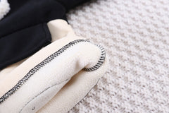 SSX220824-35 ترينج شتوي خريفي تقيل مبطن فرو قطعتين ( جكيت + بنطلون)