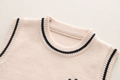 SSX220824-117 طقم 4 قطع ( قميص + فست صوف+ كرافة + بنطلون)