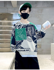 WZH301124-29 هودي ولادي قطن دافي ربيعي خريفي