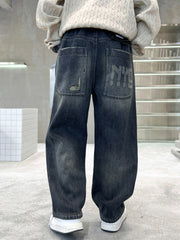 WZH301124-45 بنطلون ولادي جينز