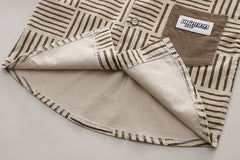 SSX220824-163 طقم ولادي 3 قطع ( بلوزة + جكيت + بنطلون)