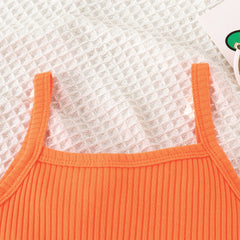 EU120424-50 طقم أفرهول بناتي مع جكيت جينز فخم