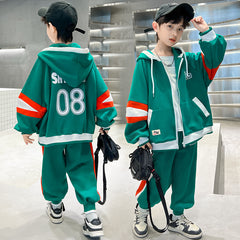 WZ261124-3 ترينج ماركة كوليتي مرتبة  خريفي شتوي ربيعي( جكيت + بنطلون)