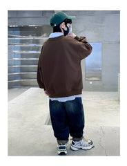 WZH301124-7 هودي قطن ربيع خريفي دافي أصلي