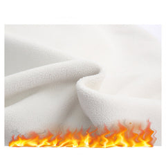 WZH191124-44 بدلة شتوي سميكة مبطنة فرو بالكامل قطعتين ( بلوزة + بنطلون)