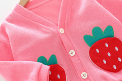 AO0508-215 طقم بناتي 3 قطع ( قميص + جكيت + بنطلون جينز )