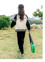 HBC040924-10 طقم بناتي شتوي مبطن فرو قطعتين ( جكيت + بنطلون)