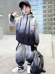 WZH301124-60  بدلة ربيعي صيفي خريفي ستان قطعتين ( جكيت + بنطلون)