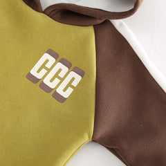 SSX220824-57 طقم ولادي شتوي تقيل مبطن فرو بالكامل قطعتين ( بلوزة + بنطلون)