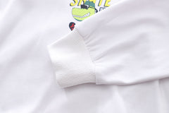 SSX220824-166 طقم ولادي 3 قطع ( جكيت صوف+ بلوزة قطنية + بنلطون جينز )